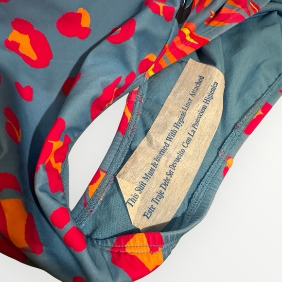 TABITHA BROWN x Target Tropical Leopard Print High Cut Bikini Set NWT Sz. S / M - Picture 9 of 15